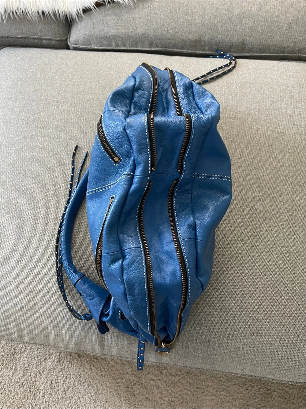 ORYANY Leather Hobo Bag